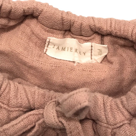 🆕 Jamie Kay Mauve Rose Ruffle Gauze Bloomers - Picture 3 of 3